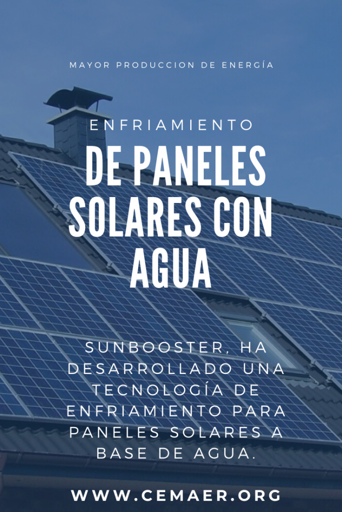 Enfriamiento de Paneles Fotovoltaicos con Agua