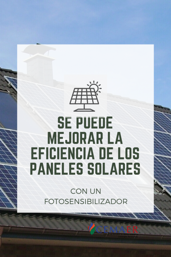 Fotosensibilizador Puede Mejorar la Eficiencia de los Paneles Solares