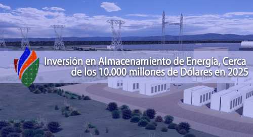 Inversión en Almacenamiento de Energía, Cerca a los 10.000 millones de Dólares en 2025