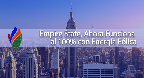 Empire State, Ahora Funciona al 100% con Energía Eólica