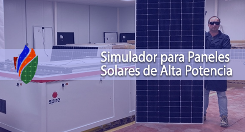 Simulador para Paneles Solares de Alta Potencia